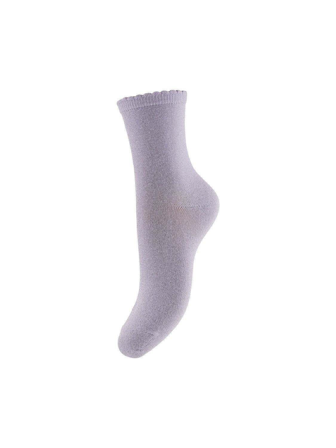 PIECES - GLIMMERSTRØMPE  - SEBBY 17078534 - PURPLE HEATHER