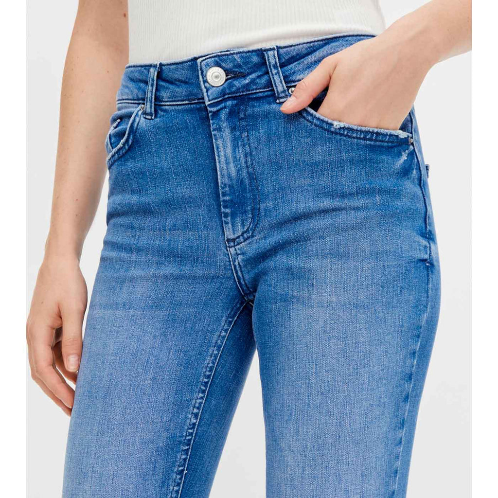 PIECES - JEANS - DELLY 17114905 - MEDIUM BLUE