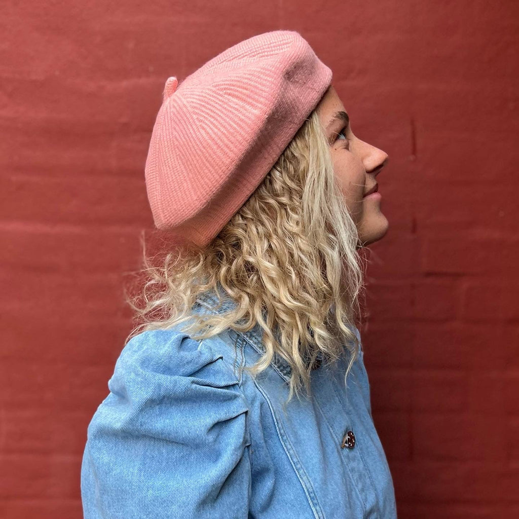 PIECES - BERET - NILA 17129337 - BALLERINA