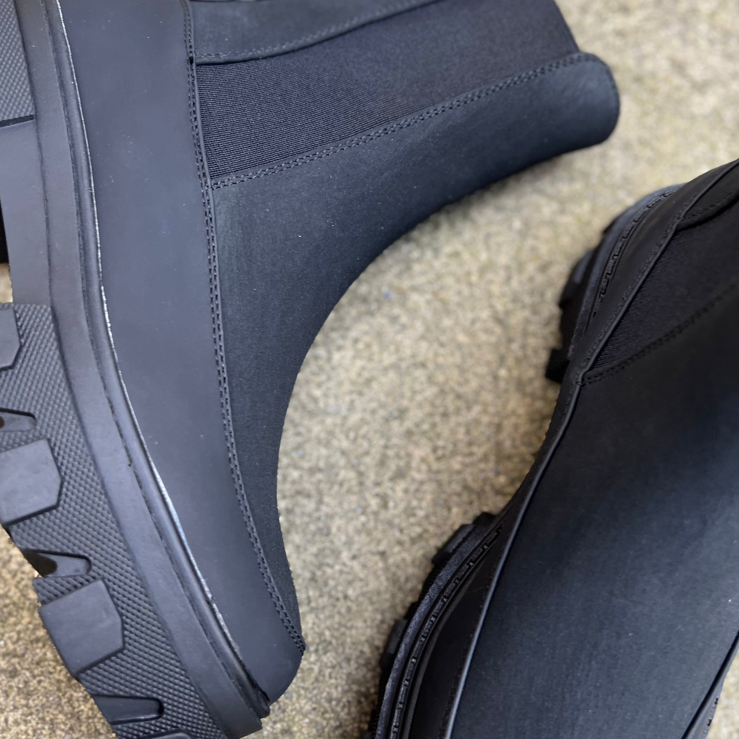 ONLY - STØVLE - TOLA NUBUCK PU 15238956 - SORT