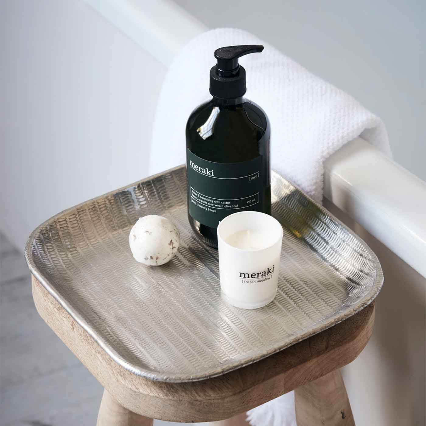 MERAKI - BAKKE - MALVA - ANTIK SØLV