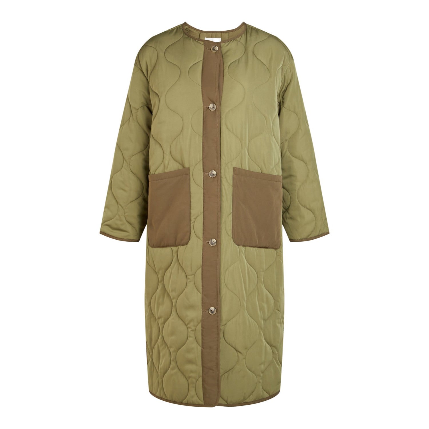 OBJECT - JAKKE - ALISON - 23039999 - BURNT OLIVE/FOREST NIGHT