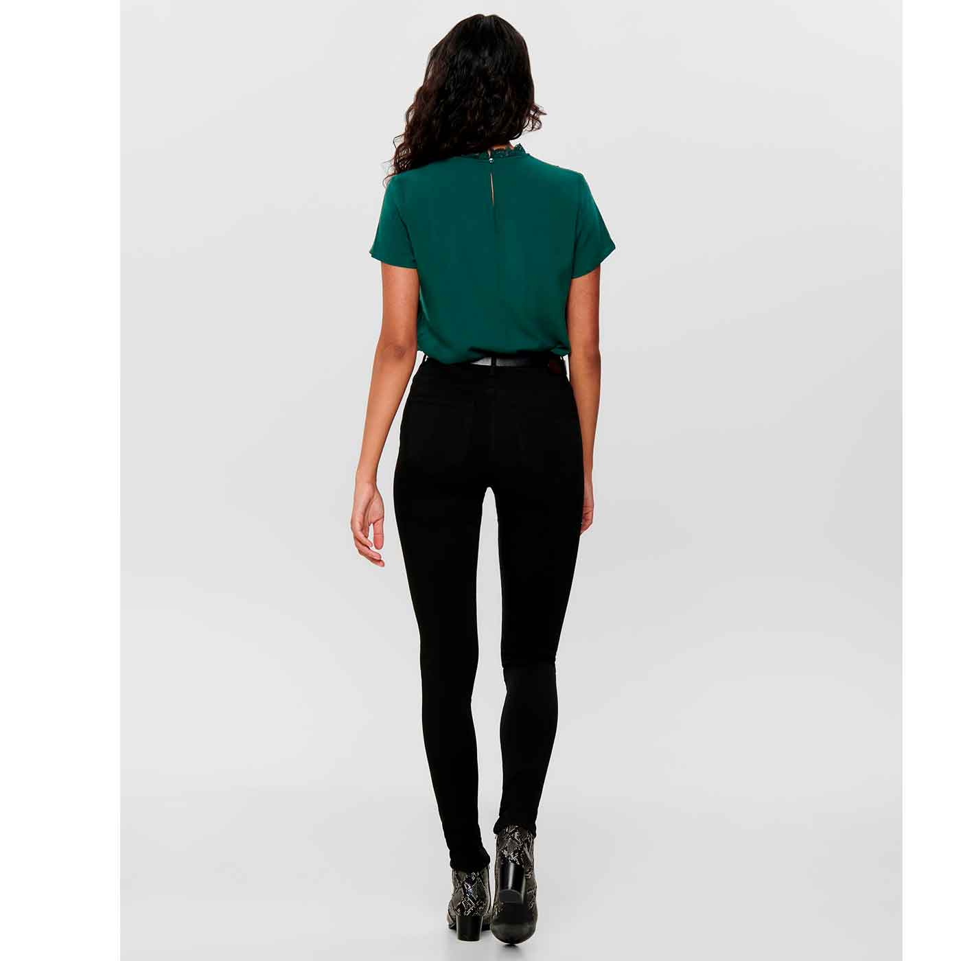 ONLY - JEANS - FOREVER BLACK LIFE HW 15184928 - SORT