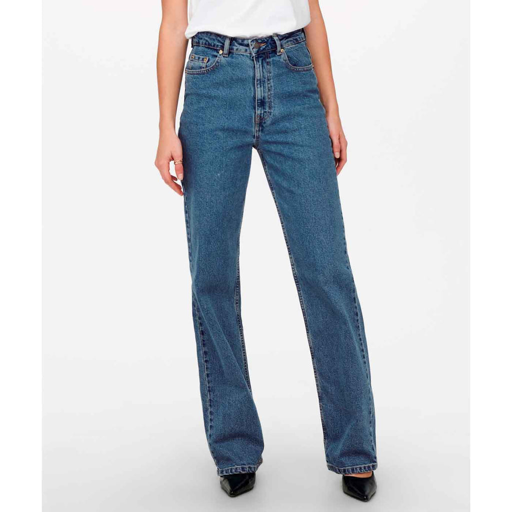 ONLY - JEANS - CAMILLE LIFE HW 15235595 - MEDIUM BLUE