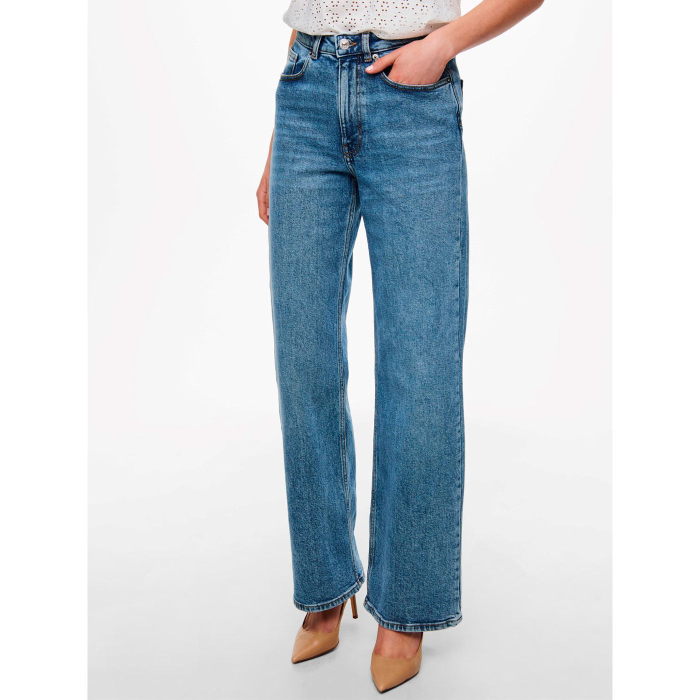 ONLY - JEANS HW - JUICY 15234743 - MEDIUM BLUE