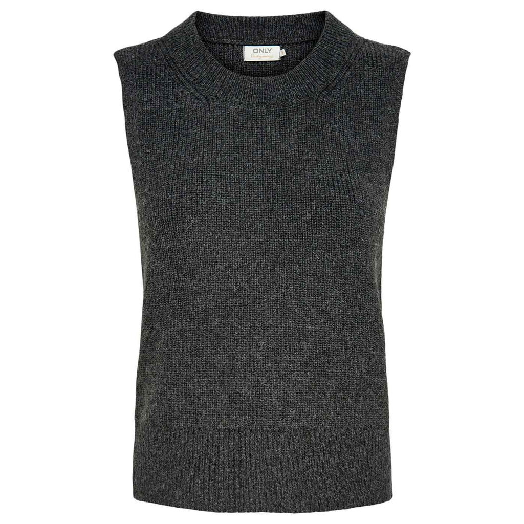 ONLY VEST PARIS LIFE DARK GREY