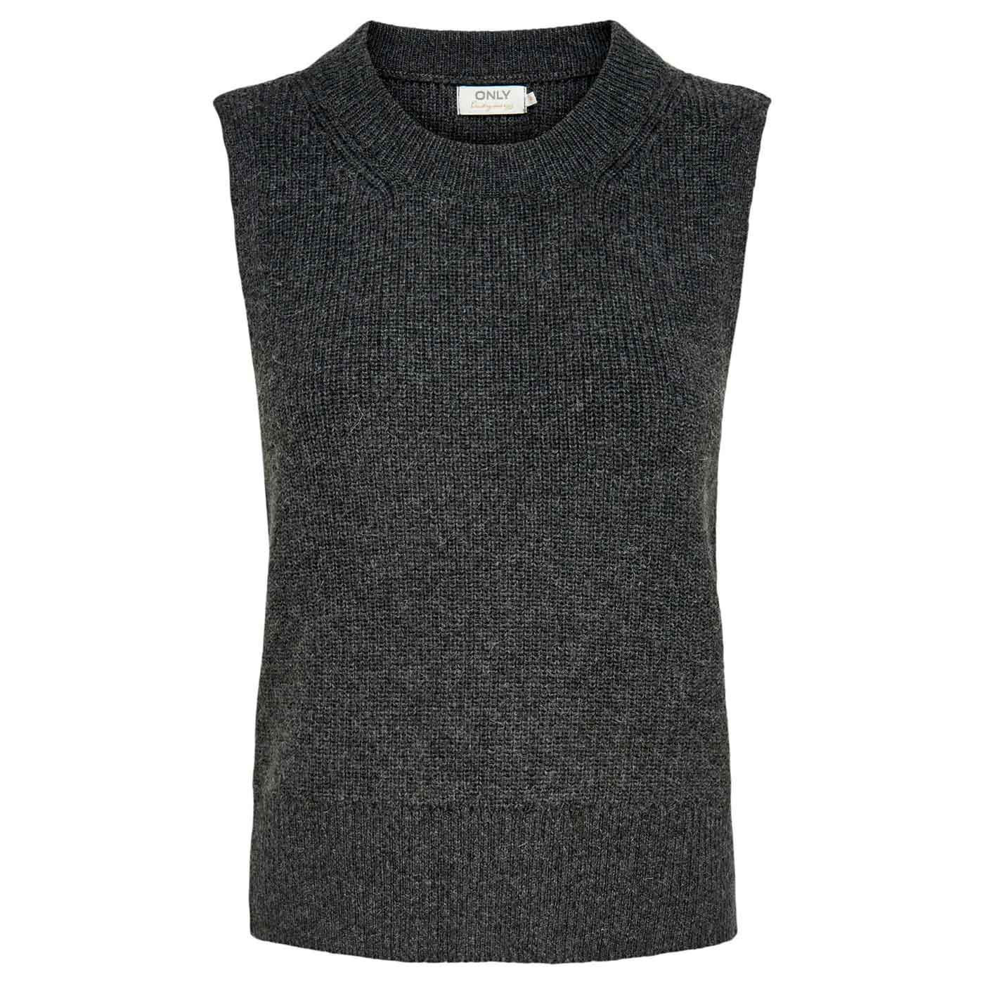 ONLY VEST PARIS LIFE DARK GREY