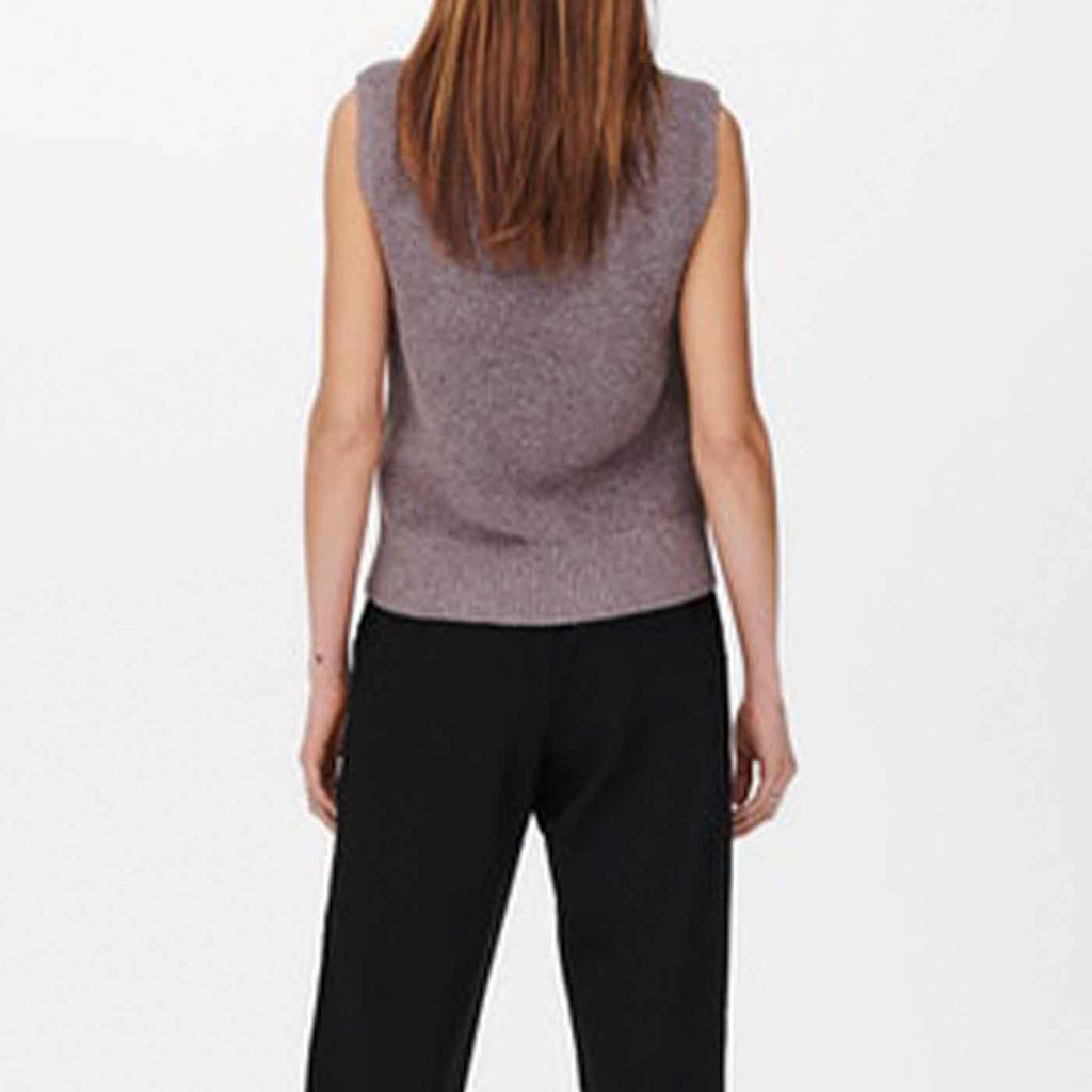 ONLY VEST PARIS LIFE ASH ROSE
