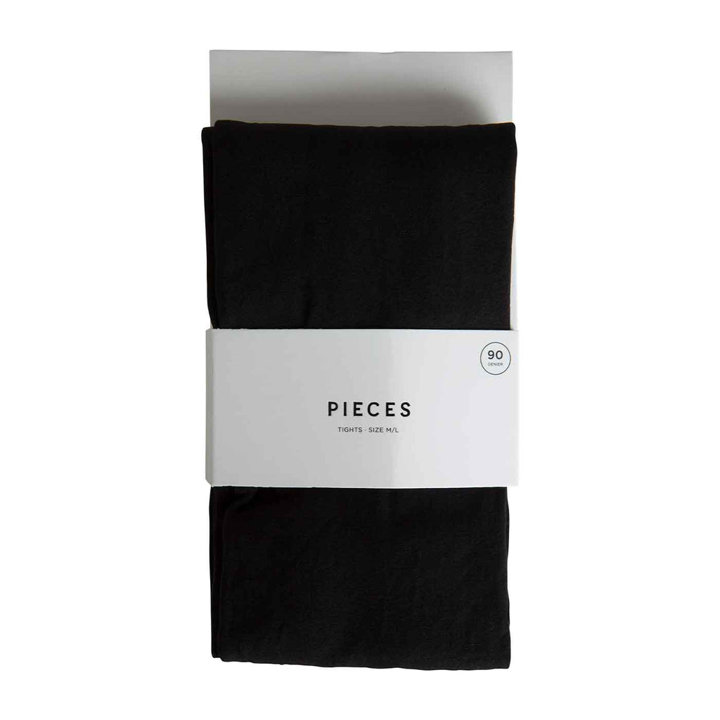 PIECES - STRØMPEBUKS - NEW NIKOLINE 90 DEN 17035281 - SORT