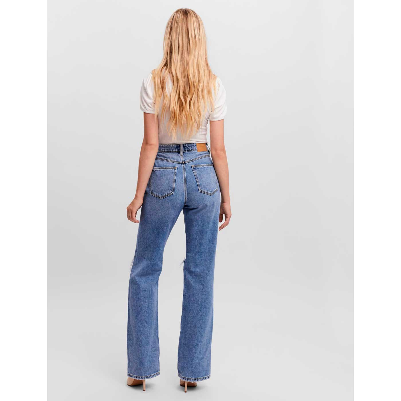 VERO MODA - JEANS KITHY 10255230 - MEDIUM BLUE DENIM